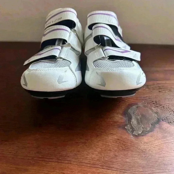 Venzo MX Women's Bike Bicycle Cycling Shoes Women’s Size 9.5 Men’s Size 8 - Picture 4 of 10